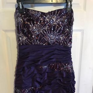 Eclipse purple dress